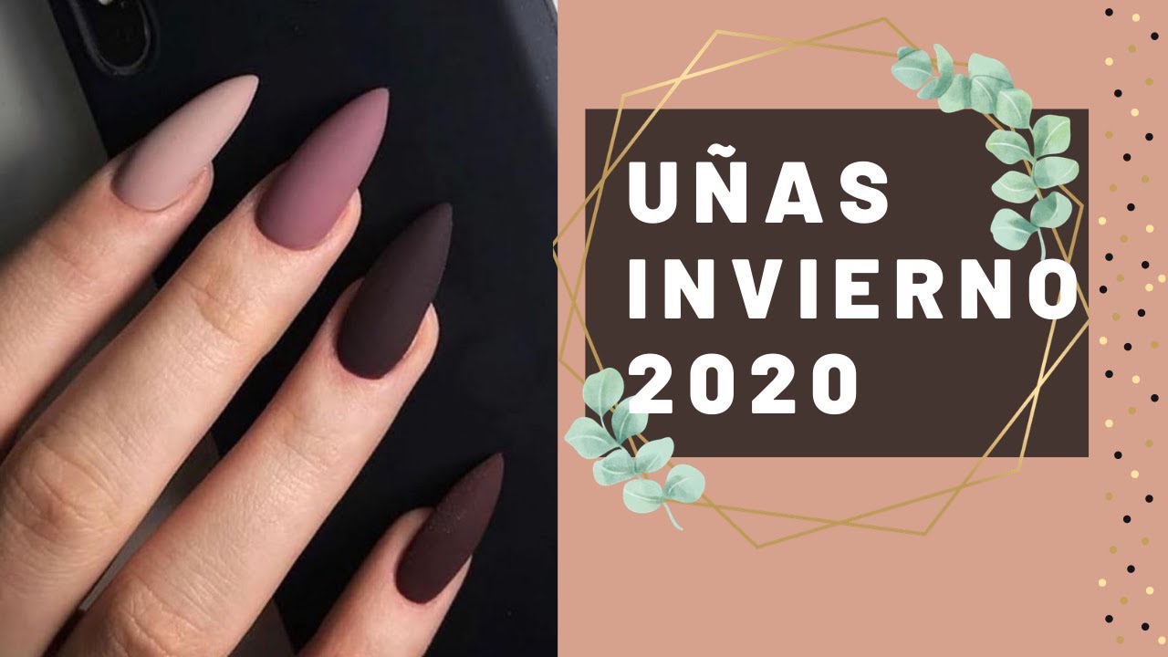 UÑAS NOVIEMBRE 2020 ?Otoño Invierno 2020 ?Winter fall NAILS LISTOPAD 2020  ? Trend jesienno-zimowy - YouTube