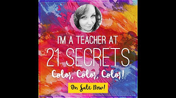 21 Secrets - art journaling mixed media - Marta Lapkowska