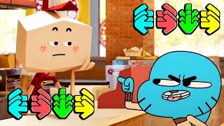 Gumball and Darwin vs Larry but it's Friday Night Funkin - Gumball Larry in Friday Night Funkin