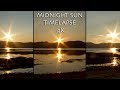 Midnight Sun Timelapse | 4K | Alta, Finnmark, Norway