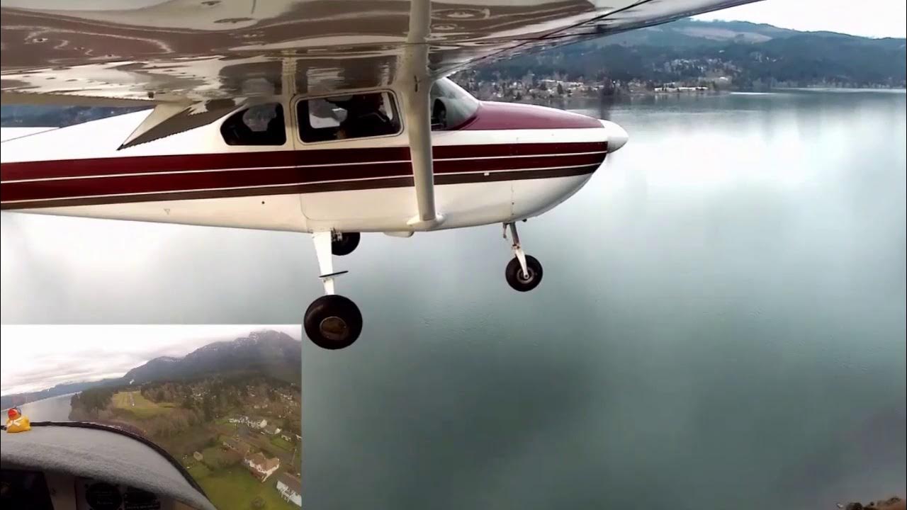 Cascade Locks Airport (OR) Landing and Take Off. YouTube