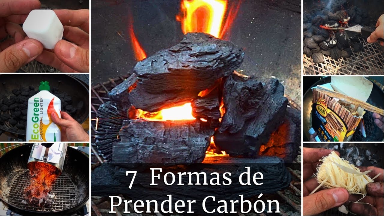 Cinco trucos sencillos para encender tu barbacoa de carbón vegetal