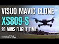 DroningON | Visuo XS809S Battle-Shark (20 minutes flight time!) Review, Unboxing & Flight Test