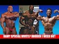 Rhoden 1 Week Out + Big Ramy Denied a Special Invite? + Breon Vacuum Pose