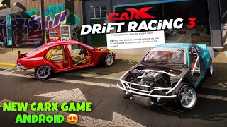 CARX DRIFT RACING 3 ! ESTÁ CHEGANDO EM BREVE AO ANDROID, IOS, STEAM E XBOX  😱😱 