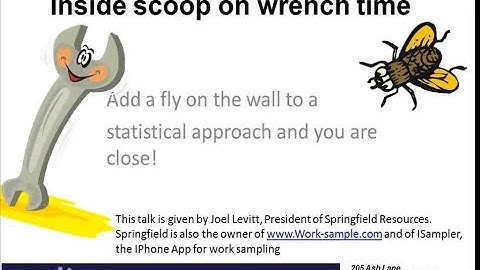 The Inside Scoop on Wrench Time - eMaint Best Practices Webinar