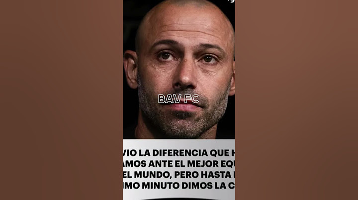 Mascherano spoke about Messi's defeat! 😱 #mascherano #messi #football #defeat #shorts