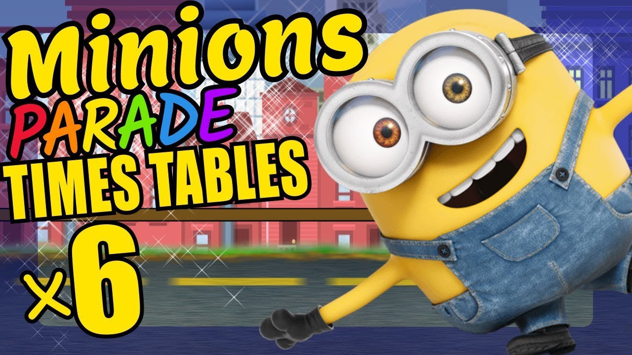 minions-teaching-multiplication-times-tables-x6-educational-math-video-for-kids-youtube