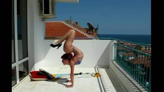 Contortionist In Bikini