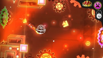 "Burger Dance" By SirExcelDJ (ALL COINS) [Daily #2433] - Geometry Dash