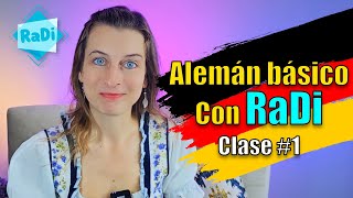 Clase #1 alemán básico / RADI ALEMÁN