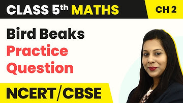 Bird Beaks - Practice Question - Shapes and Angles | Class 5 Maths Chapter 2 | CBSE 2024-25