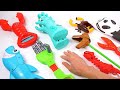 Claw hand grabber challenge  asmr  funky music  which robot hand grabber is stronger