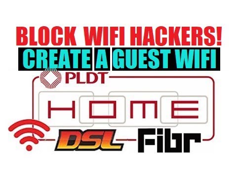 How to BLOCK WIFI HACKERS! Create a GUEST WIFI Network | #PLDT #adminpldt #Hack #Lintech