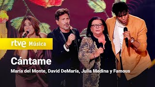 María del Monte, David DeMaría, Julia Medina y Famous - &quot;Cántame&quot; | Dúos increíbles 2023