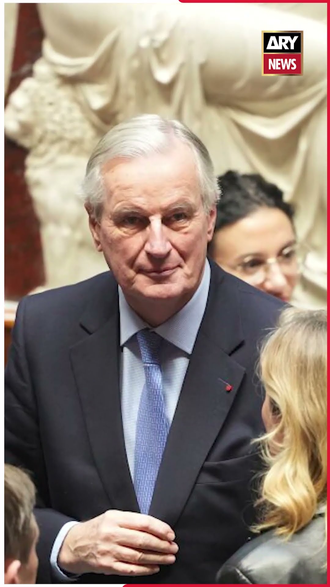 French PM to resign after government falls while Macron seeks solution to crisis #France #shorts