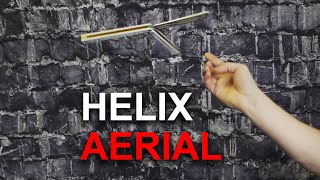 Трюк с ножом бабочкой - Helix Aerial. Балисонг флиппинг среднего уровня