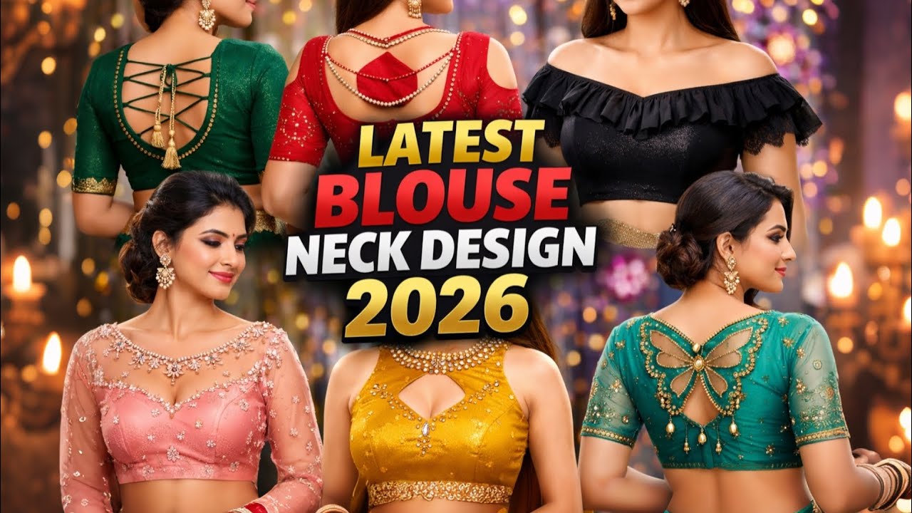 🌸 Modern Blouse Neck Design Collection 2026 | Simple to Heavy Designer Styles @Shakuntala-z8g 