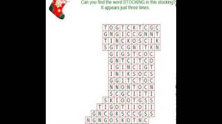 printable christmas word games