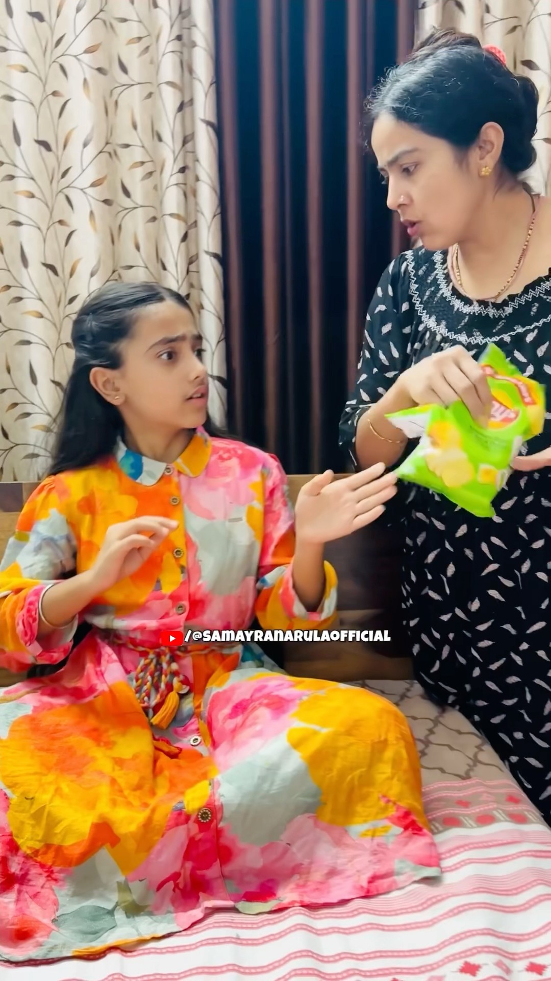 Mummy ne Samayra se Chips kyu cheen liye??? #shorts #samayranarula #viralvideo #funnyvideo
