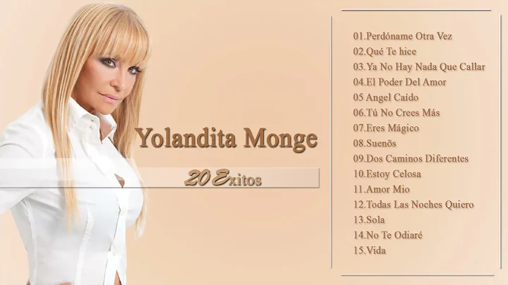 Yolandita Monge Exitos II Top 20 Mejores Canciones...