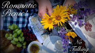 ASMR~Romantic Picnic @ Inspiration Point! (No Talking Version) Packing Basket &amp; Nature Sounds
