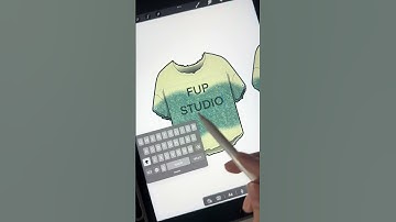 Clothing Mockups & Procreate Brushes for Fashion Design - Link in Bio #tshirtdesign #procreate