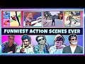 Top Viral Funniest Action Scenes of Bollywood/Hollywood/South Indian/Nepali/Bangladeshi Movies Ever