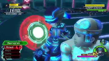 Kingdom Hearts HD 2.5 Remix - Hostile Program Level 1 Critical Mode