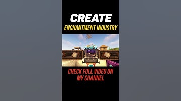 Create Enchantment Industry tutorial / guide (minecraft java edition)
