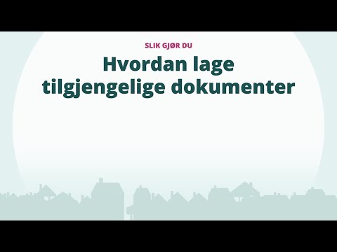 Video: Hvordan Lage Dokumenter For ødeleggelse