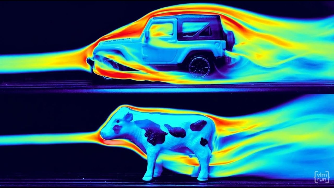 Jeep vs Cow Aerodynamics Visualization - YouTube