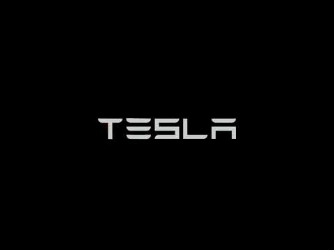 Tesla logo animation