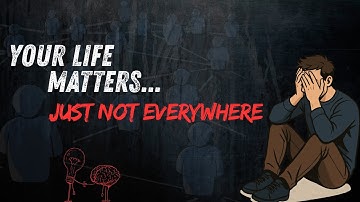 Why does your life feel infinitely important to you, but invisible to the world?