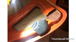 Classic mini hydraulics build -Part 43 Boot lid repair .