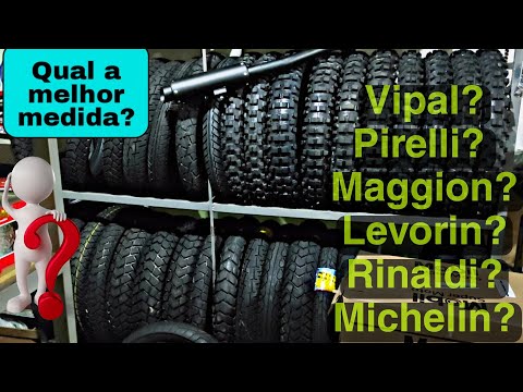 Vídeo: Qual é a melhor marca de pneu de motocicleta?