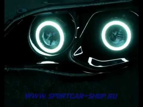 Тюнинг фар Honda Civic 4D технология Laser Light от SPORTCAR.wmv