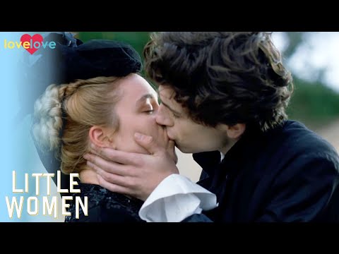 Laurie Passionately Kisses Amy | Little Women (2019) | Love Love