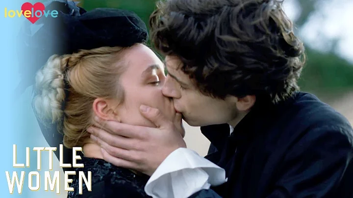 Laurie Passionately Kisses Amy | Little Women (201...