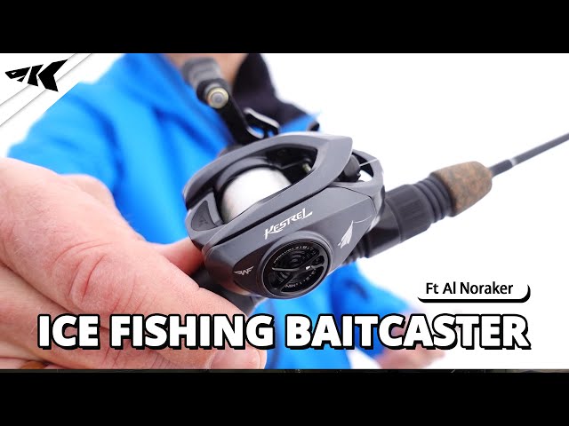 A Great Baitcaster for Ice Fishing - KastKing Kestrel Elite BFS