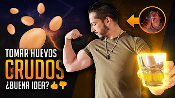 ¿Por qué tomar huevos crudos?