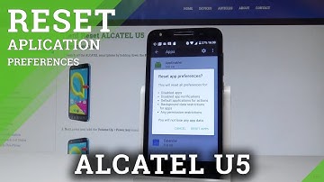 How to Reset Apps Preferences in ALCATEL U5 |HardReset.info