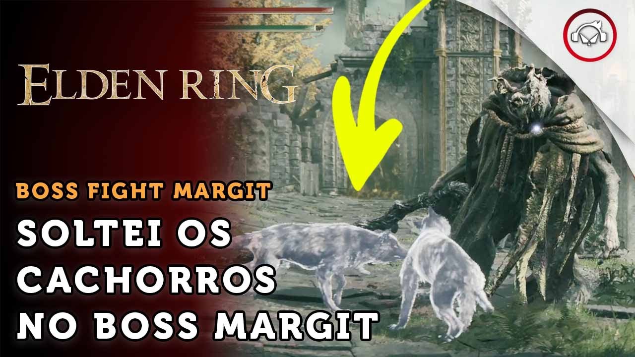 Miniatura do vídeo Elden Ring, Boss Fight, soltei os cachorros no Boss Margit | super dica PT-BR