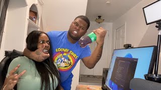 GIVING TERON “LEAN” TO SEE HOW HE REACT PRANK (EXTREMELY HILARIOUS)