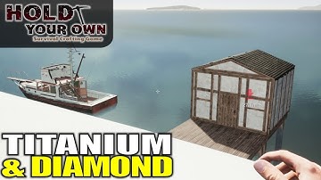 TITANIUM & DIAMOND ON FROZEN ISLAND OUTPOST | Hold Your Own | Let