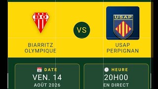 Download lagu Biarritz Olympique vs Perpignan match amical