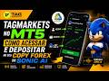 TAGMARKETS NO MT5: COMO ACESSAR E DEPOSITAR NO SEU COPY FOREX DO SONIC AI