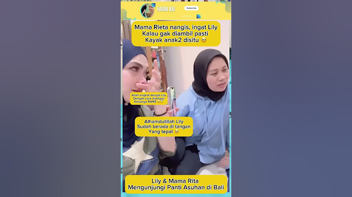 Lily & Mama Rieta ke Panti Asuhan #rietaamalia #ranaimamalika #nagita #raffinagita