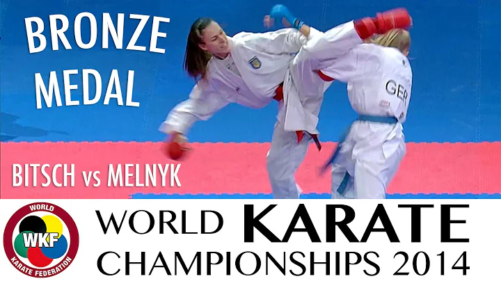 BITSCH vs MELNYK. 2014 World Karate Championships....