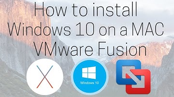 Install Windows 10 on OS X in VMware Fusion 8